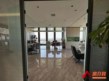 阜阳华润双子塔260m²写字楼出租，参考报价：9360元/月