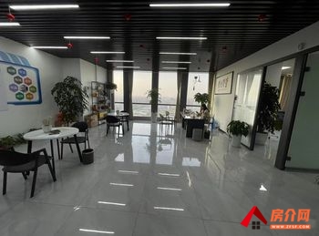 华润双子塔185m²写字楼出租，参考报价：5550元/月