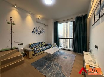 白云金沙大都汇(一期)，1室2厅房子出租(整租)，租金每月3300元