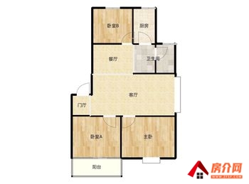 （万润园小区二手房）连云港海州万润园,3室2厅二手房出售,98万元