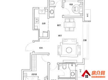 （保利翰林苑小区二手房）威海环翠保利翰林苑,3室2厅二手房出售,46.8万元