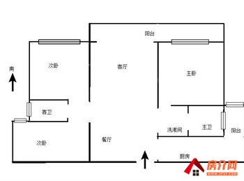 红河蒙自天佑璟玥,3室2厅二手房出售,报价：55万元