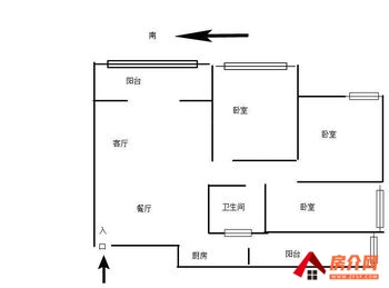 红河蒙自万达景苑,3室2厅二手房出售,报价：52万元
