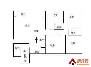万科翡翠一期小区房屋出售，官渡万科翡翠一期，4室2厅，报价：190万元
