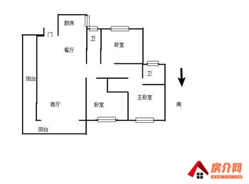 （创泰御翠湾一期小区二手房）红河蒙自创泰御翠湾一期,3室2厅二手房出售,62.8万元