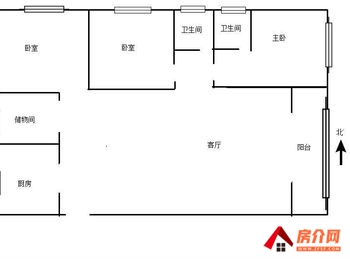 昆明盘龙滨江俊园(2期) 3室2厅二手房出售,报价：152万元