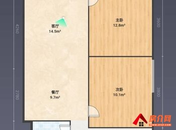 （佛城广场小区小区二手房）弥勒佛城广场小区，2室2厅二手房出售,48.8万元