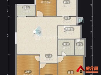 （春怡雅苑小区二手房）昆明盘龙春怡雅苑 4室2厅二手房出售,179万元