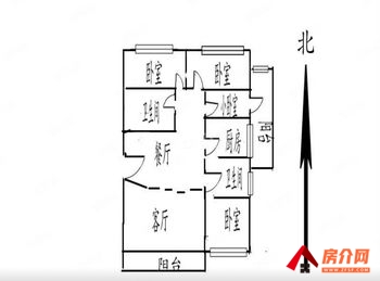 昆明五华书香门第(五华),4室2厅二手房出售,报价：130万元