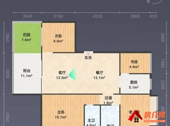红河弥勒湖景御翠园,4室2厅二手房出售,报价：79万元
