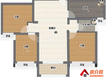 珠江愉景新城小区房屋出售，华新开发区珠江愉景新城，3室2厅，报价：49.8万元