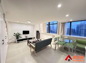 昆明官渡金茂广场(商住楼),2室1厅房子出租(整租)，租金每月1800元
