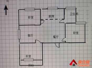 郾城沙河云境，3室2厅二手房出售,报价：45万元