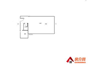源汇昌建外滩，1室0厅二手房出售,报价：33.98万元
