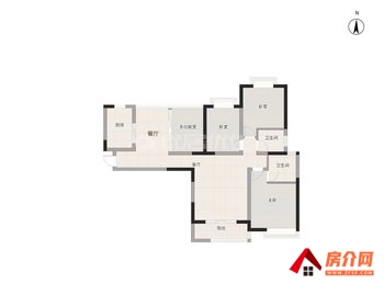 润华尚城街区小区房屋出售，青秀润华尚城街区，4室2厅，报价：102万元