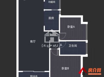 （升禾绿城世界小区二手房）南宁青秀升禾绿城世界,3室2厅二手房出售,95万元