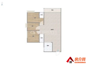 江南骋望珺玺，3室2厅二手房出售,报价：69.5万元