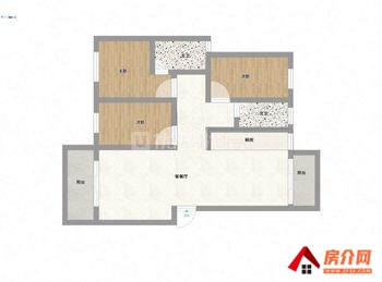 江南金湾花城，3室2厅二手房出售,报价：78万元