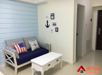 张店鑫城中心，1室1厅房子出租(整租)，租金每月1200元