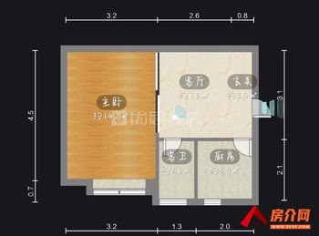 商丘睢阳帝和温莎阳光,1室1厅二手房出售,报价：27.8万元