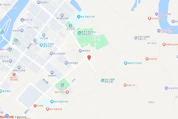 湘乡市东山新城人民路与大将路交叉口东南侧