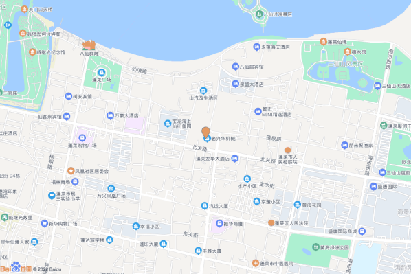 蓬莱北关路北、登州路西