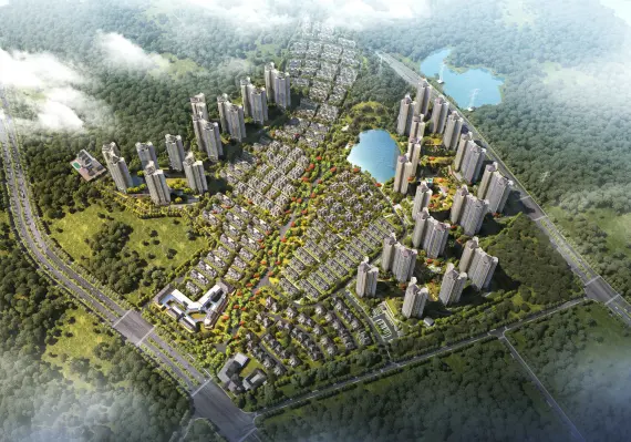 中山华发观山水