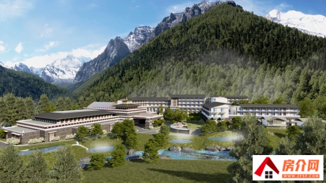 甘孜康定木雅温泉小镇