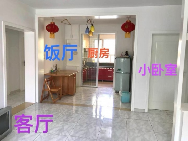 新疆昌吉市金陵小区商品房；一梯两户带地下室；二楼101平米；3室2厅1卫；南北通透，客餐相通；满五产证齐全二手房： 46万 可议价